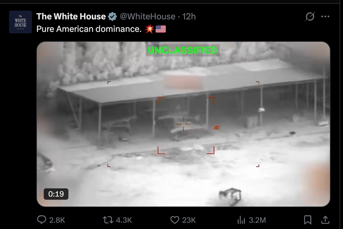 Trump Uses Pittsburgh Pirates’ Paul Skenes Meme to Promote Bombing Iran & “American Dominance”