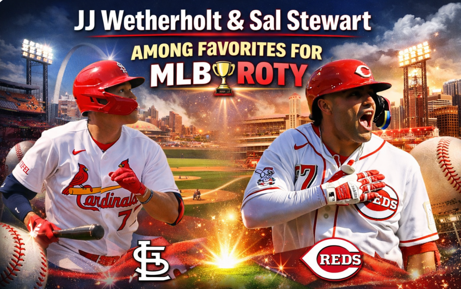 JJ Wetherholt And Sal Stewart Are Clear Front-Runners For MLB NL Rookie Of The Year
