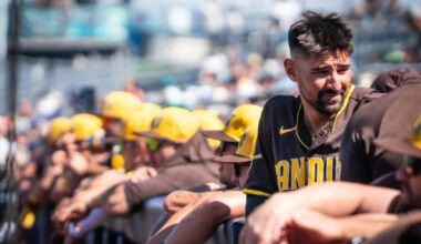 In a sea of Brown, Nick Castellanos is fitting in nicely with Padres