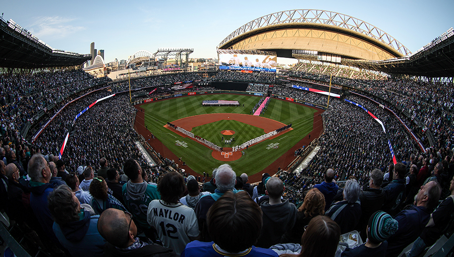 Seattle Mariners opening day...