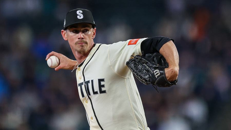 Seattle Mariners Emerson Hancock March 2026 Guardians...