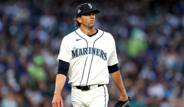 Seattle Mariners Logan Gilbert home run opener 2026...