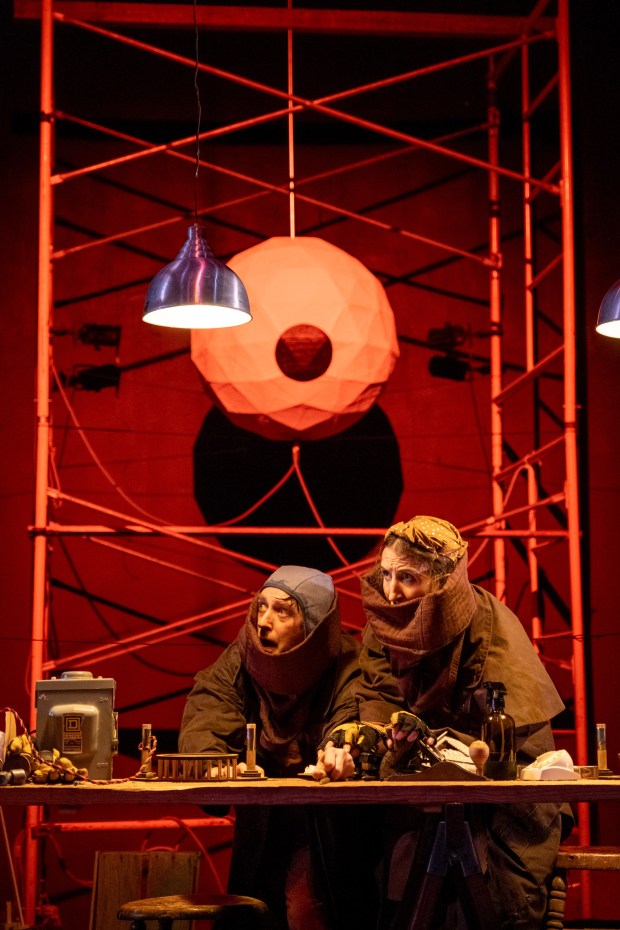 Alex and Olmsted's Really Quite a Lot of Mechanisms at the Baltimore Theatre Project. (Courtesy)