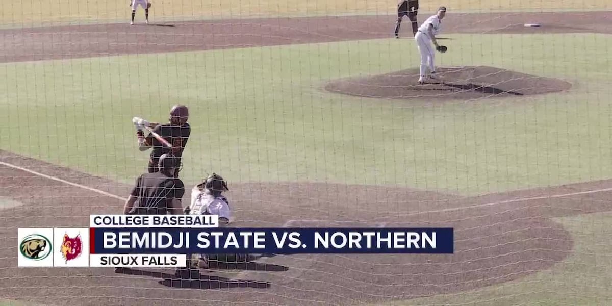 Northern Wolves outslug Bemidji State in College Baseball