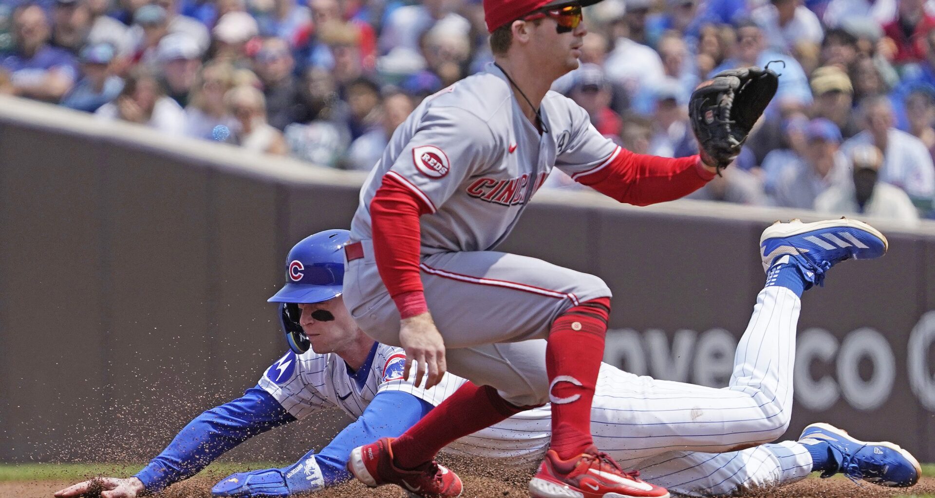 MLB: Cincinnati Reds at Chicago Cubs