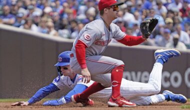 MLB: Cincinnati Reds at Chicago Cubs