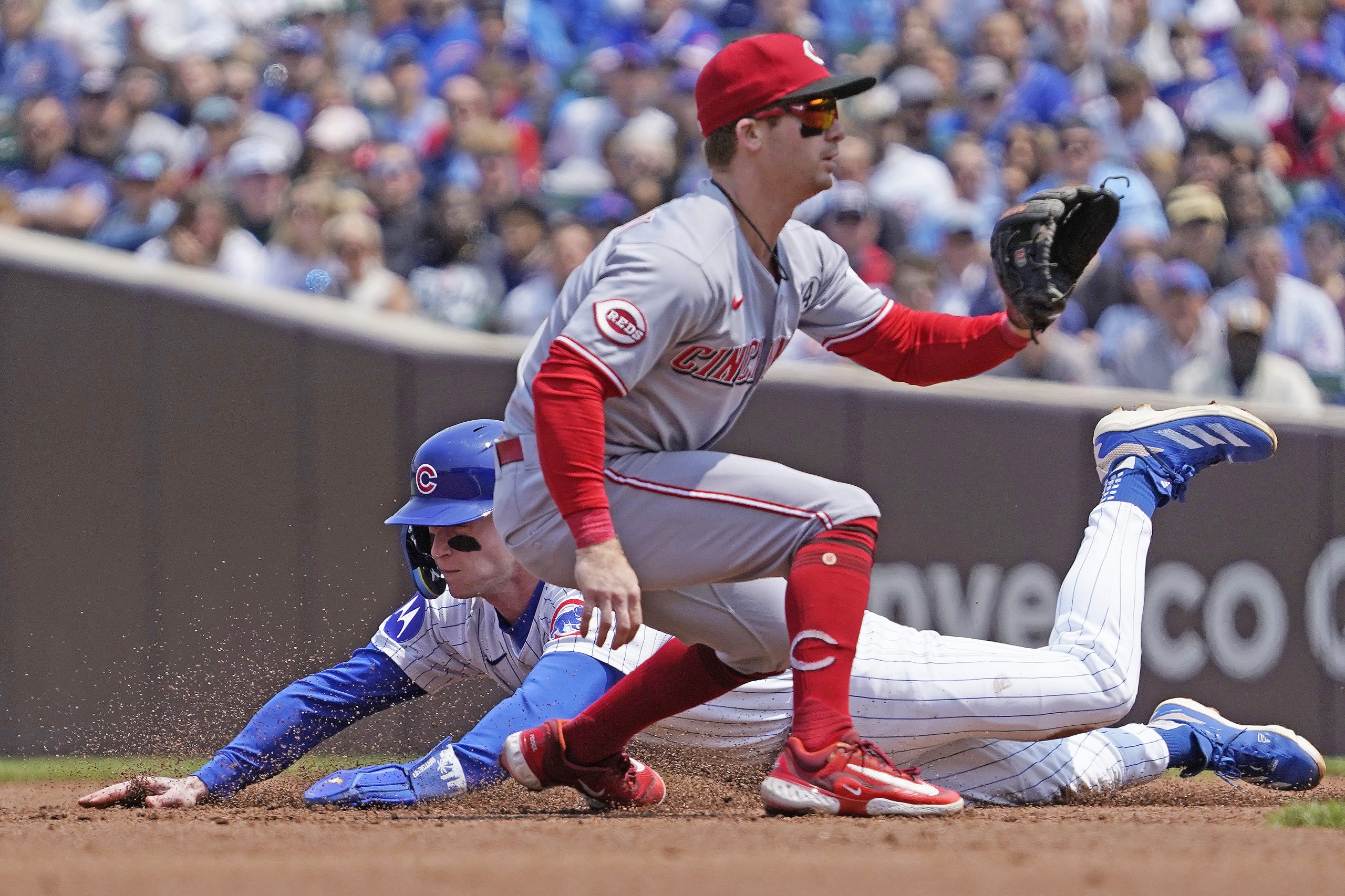 MLB: Cincinnati Reds at Chicago Cubs
