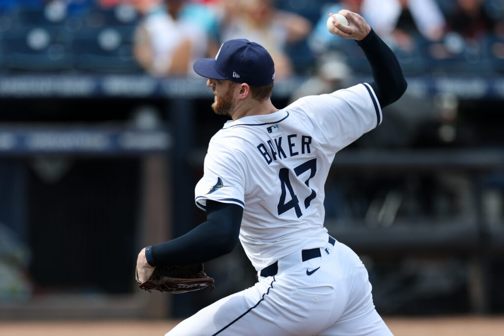 Bryan Baker will be a high-leverage reliever for the Rays next season.