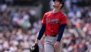 The Braves will be without Joey Wentz for the rest of the season.