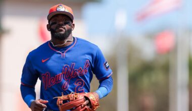 Mets Notes: Postion players still in mix for roster spot, Jorge Polanco's learning opportunity at 1B - SNY