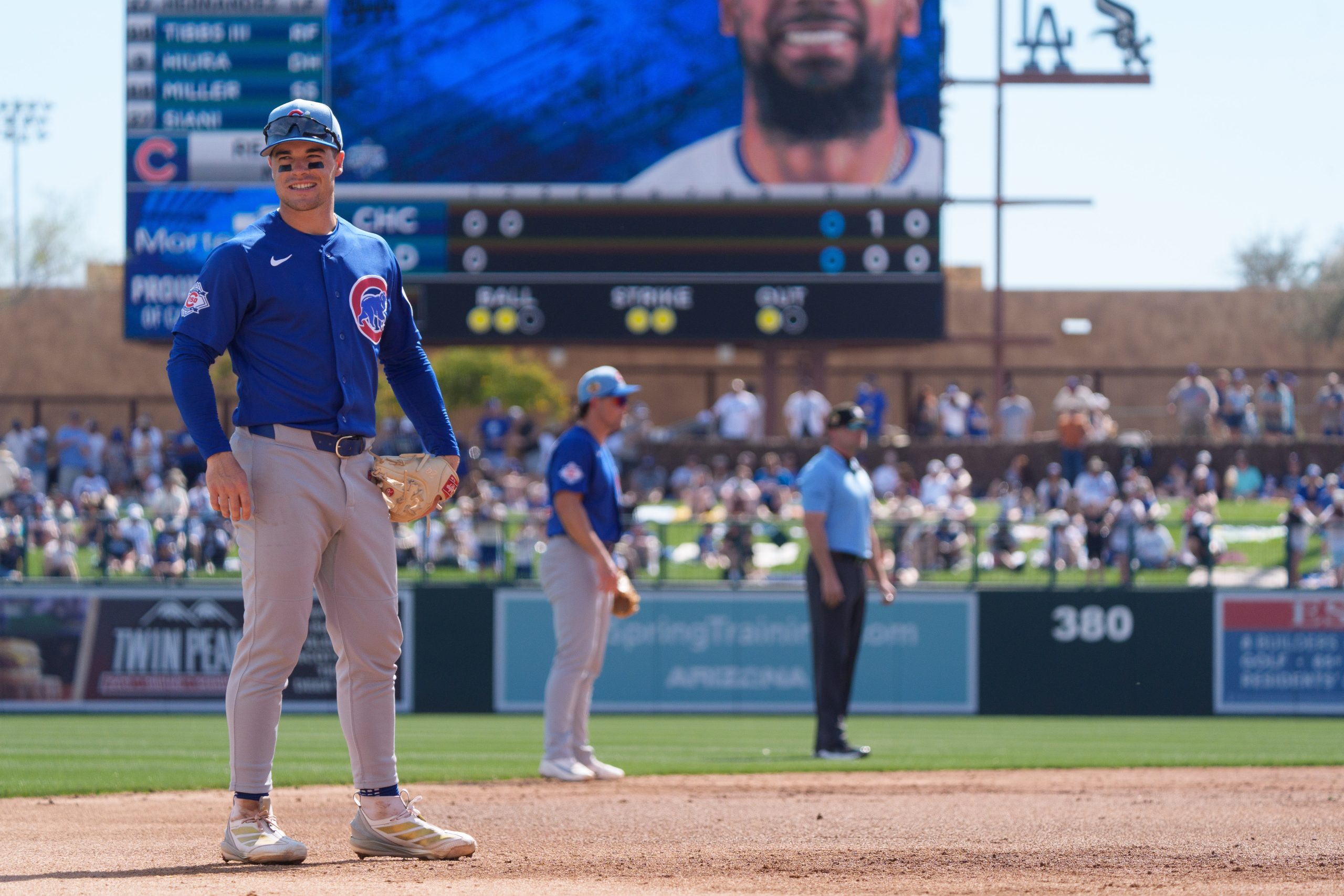 Chicago Cubs Matt Shaw expands his versatility this spring