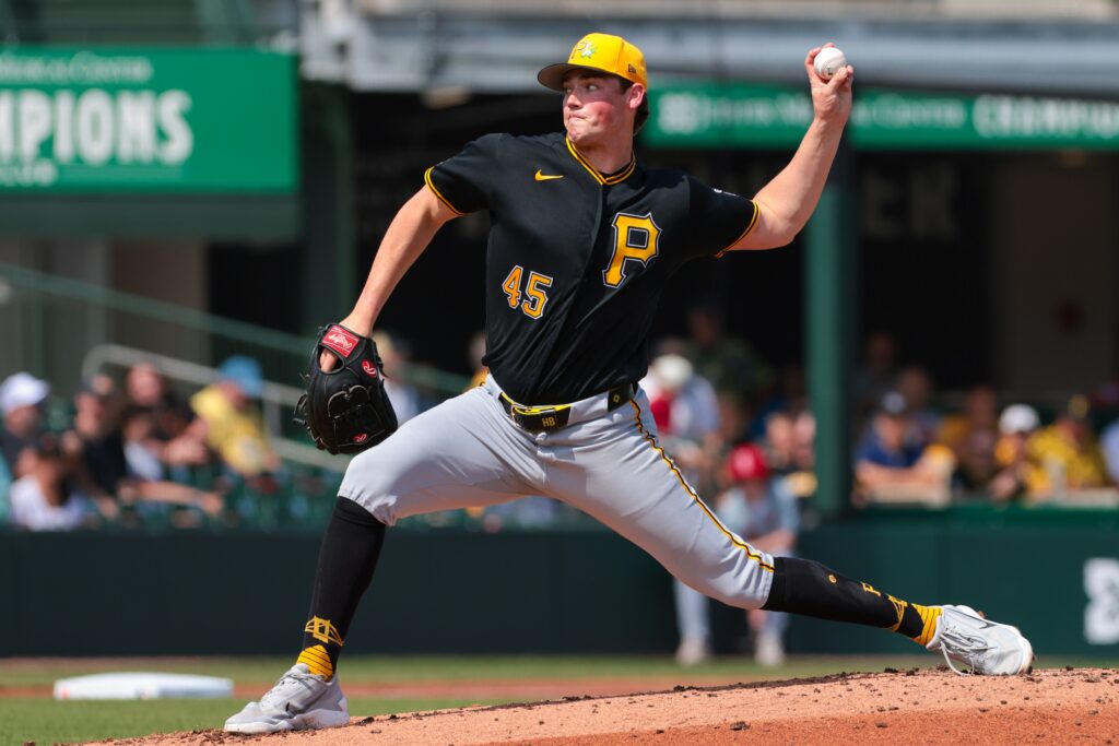 Hunter Barco could have the inside track on the Pirates' fifth rotation spot this spring.