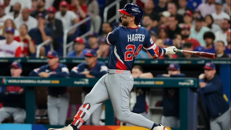 Phillies receive trade rumors update regarding Bryce Harper after his performance, actions during WBC image