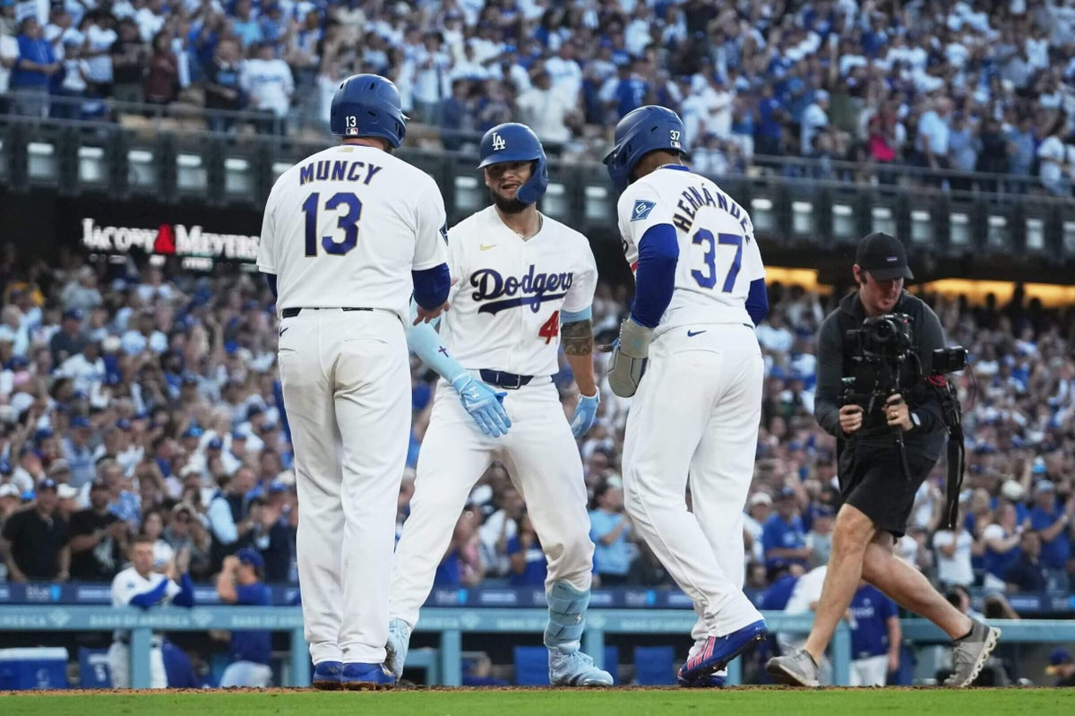 Dodgers ride ‘relentless’ offense to Opening Day victory over Diamondbacks