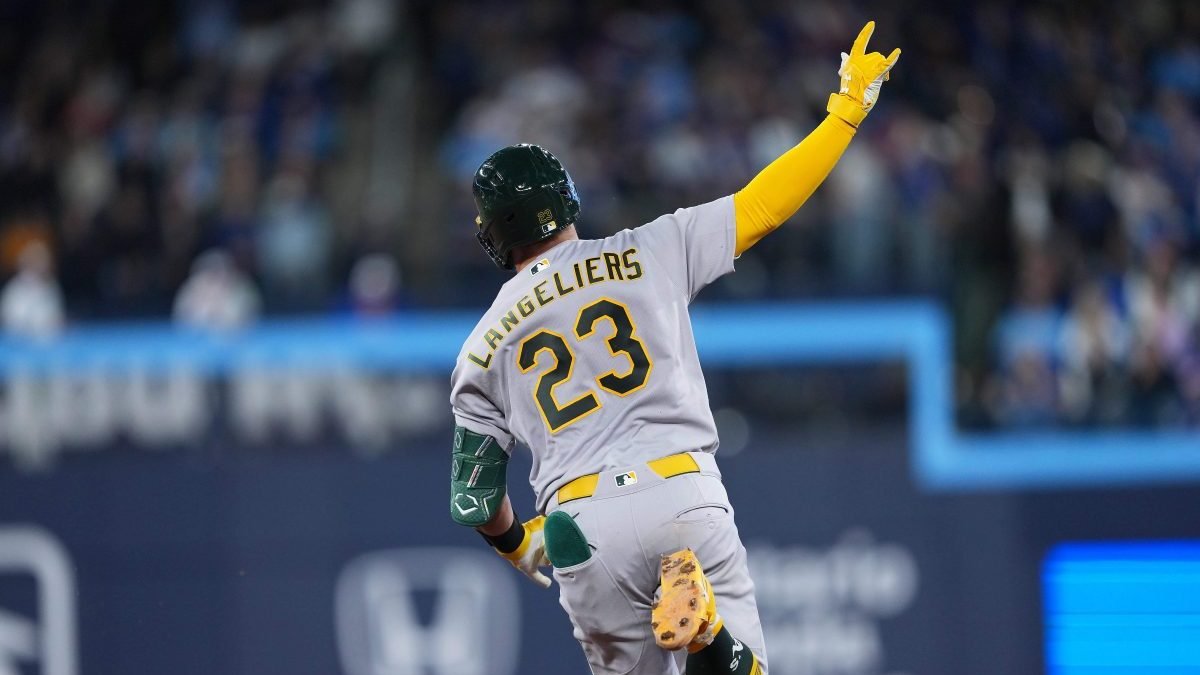 Shea Langeliers hits two homers in Athletics’ loss to Blue Jays – NBC Sports Bay Area & California