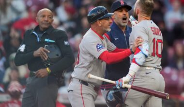 Red Sox lose 6-5 as umpire has 6 of 8 challenged calls overturned: ‘He has one job to do’