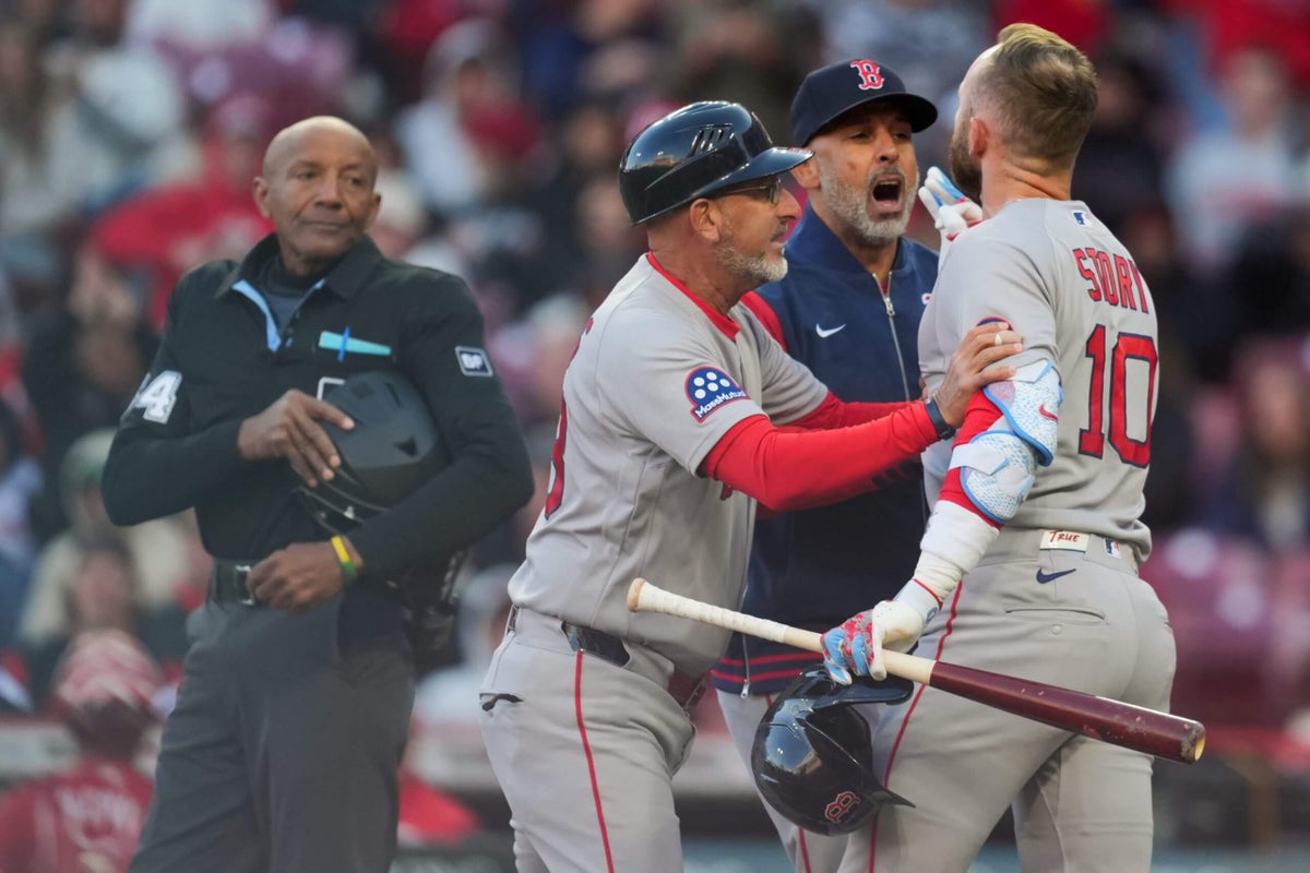 Red Sox lose 6-5 as umpire has 6 of 8 challenged calls overturned: ‘He has one job to do’