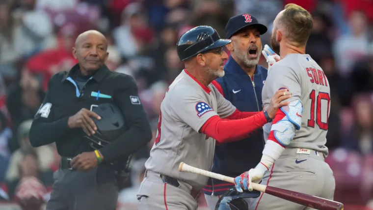 Red Sox's Trevor Story Opens Up On Contrversial Check Swing Call That Led To Outburst image