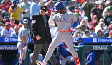 Rangers Andrew McCutchen celebrates fast start, takes pity on Phillies fan  image