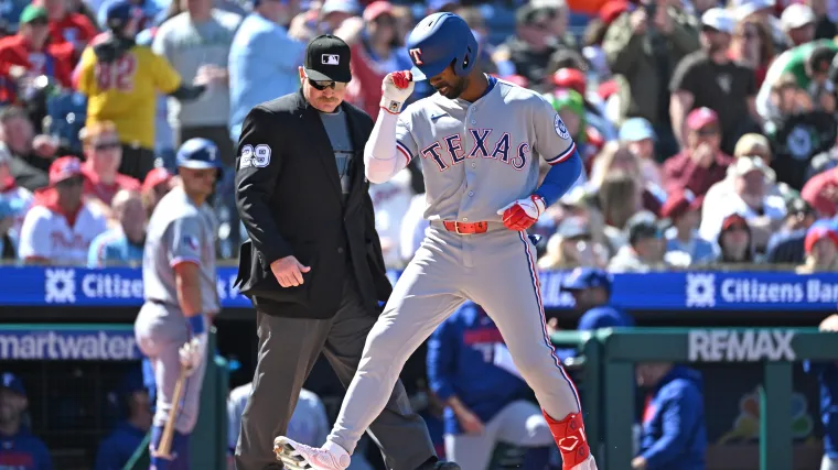 Rangers Andrew McCutchen celebrates fast start, takes pity on Phillies fan  image