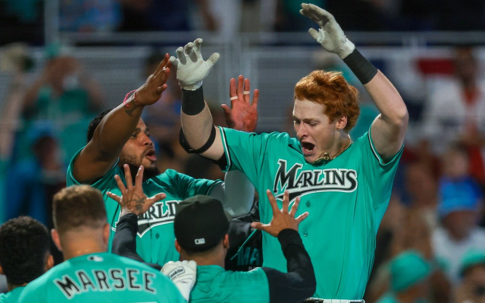 3 and Owen: Caissie's walk-off sends Miami to opening weekend sweep - Marlins