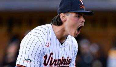 UVA baseball player