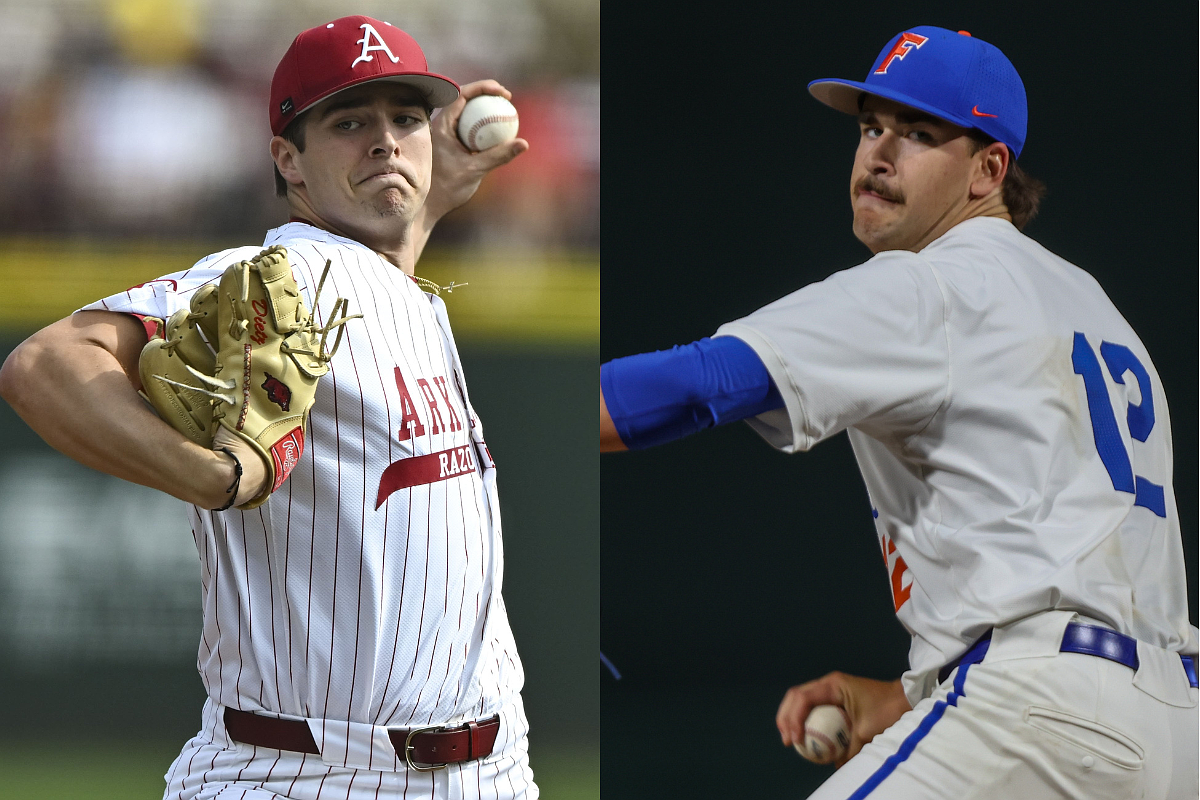 Arkansas baseball series vs. Florida will reunite former teammates, high-round draft prospects Hunter Dietz and Liam Peterson