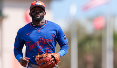 Mets Outright Vidal Bruján, Ben Rortvedt