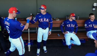 Gore in a ‘good spot’; Josh Jung returns to the lineup