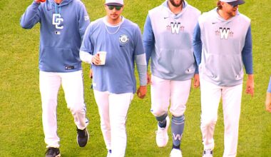 Rotations from Double-A, Triple-A to MLB for the Nats organization!