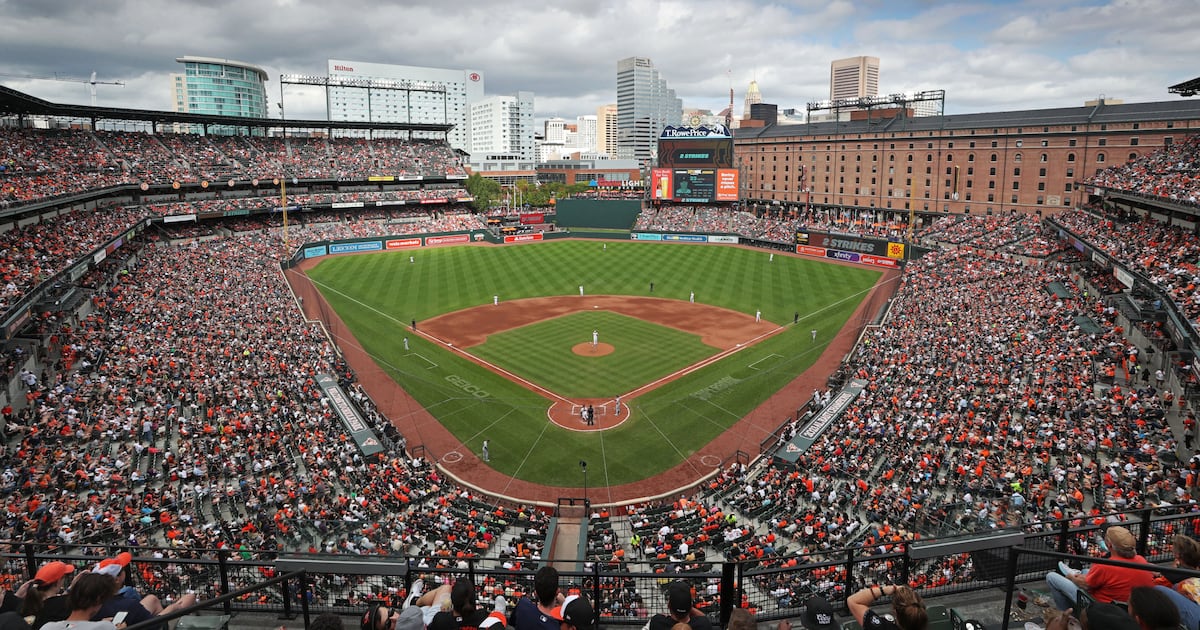 Baltimore Orioles constructing new wraparound bar in right field at Camden Yards