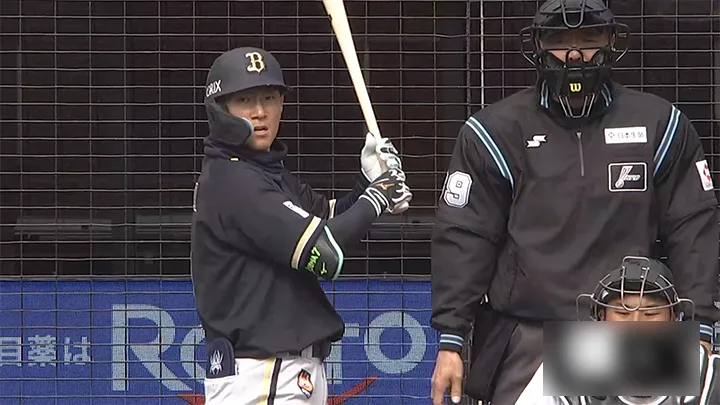 Orix The Buffaloes player Ryoma Nishikawa © Pacific League TV
