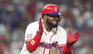 Vladimir Guerrero Jr. homers at World Baseball Classic for Dominican Republic