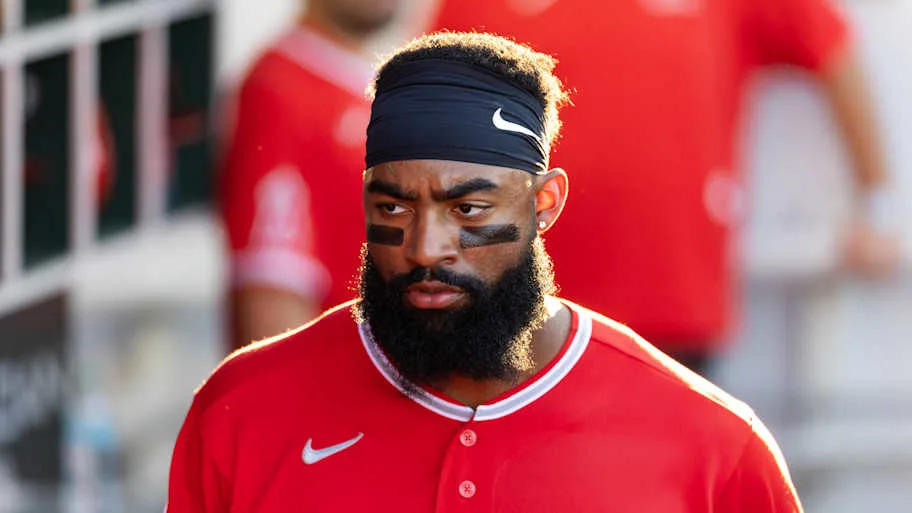 Los Angeles Angels outfielder Jo Adell