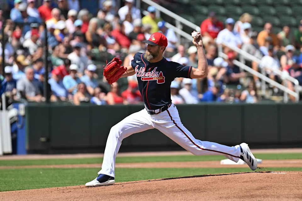 Atlanta Braves starting pitcher Chris Sale (51), © Jonathan Dyer-Imagn Images