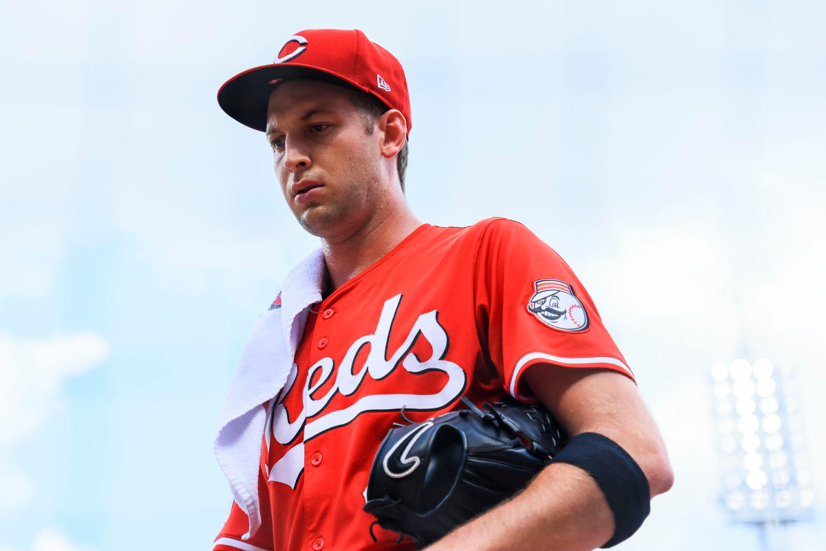 Cincinnati Reds starting pitcher Nick Lodolo (40)© Katie Stratman-Imagn Images
