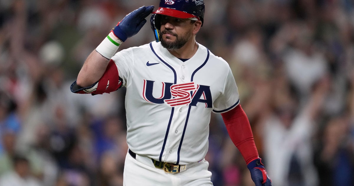 Kyle Schwarber hits two-run homer in World Baseball Classic, United States beats Britain 9-1