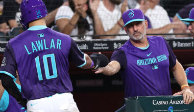 Diamondbacks' Torey Lovullo...