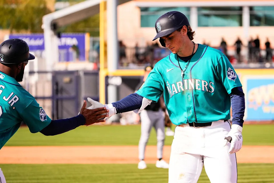 Mariners INF Colt Emerson. Arianna Grainey-Imagn Images