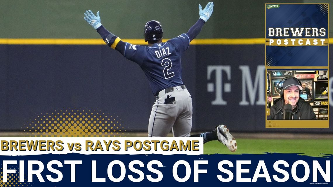 BREWERS POSTCAST: Brewers Suffer First LOSS of the Season vs. Rays | Late Collapse in 9th