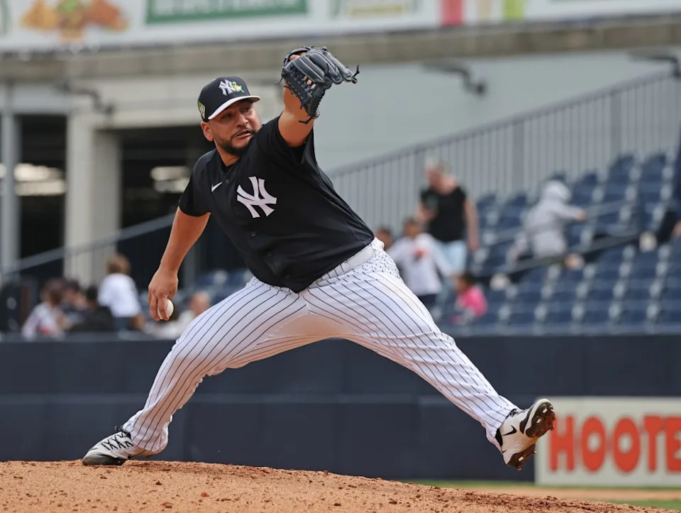 Kervin Castro is pictured during the Yankees’ Feb. 16 spring training game. Charles Wenzelberg