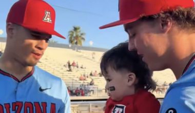 This Viral Toddler Is Being Raised by a College Baseball Team