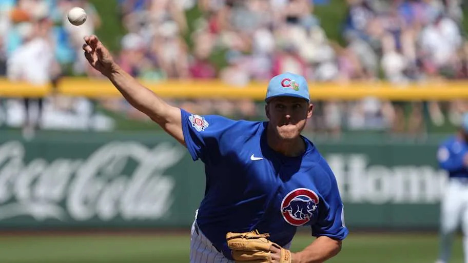 Chicago Cubs pitcher Jameson Taillon 