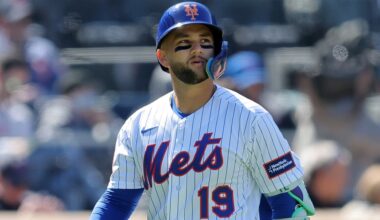 Bo Bichette owns 'terrible' at-bats, struggles from chasing Mets moment after difficult opening weekend - SNY