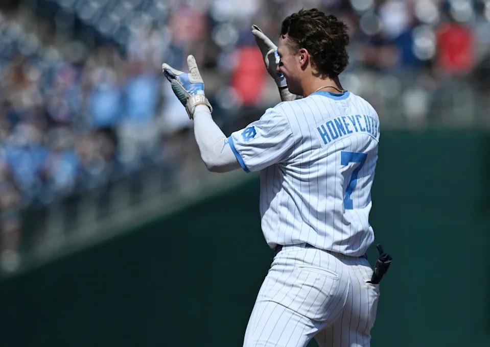 Baltimore Orioles Outfield Prospect Vance Honeycutt |&nbsp;© Steven Branscombe-Imagn Images