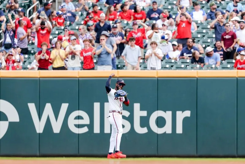 Atlanta Braves outfielder/designated hitter Jurickson Profar hit .245 over his first 12 seasons. File Photo by Casey Sykes/UPI
