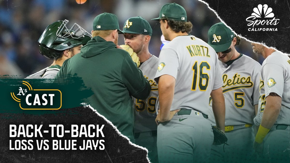 Shea Langeliers' grand slam goes to waste in Athletics' loss to Blue Jays