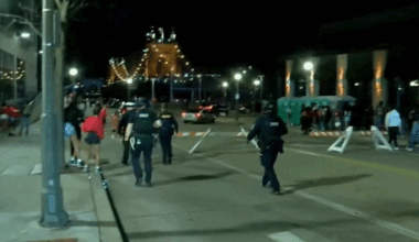 A riot broke out following Opening Game in Cincinnat