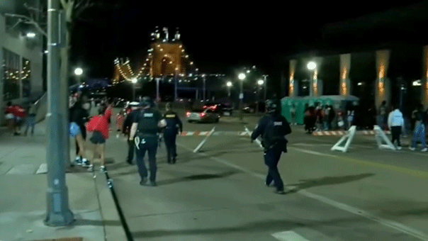 A riot broke out following Opening Game in Cincinnat