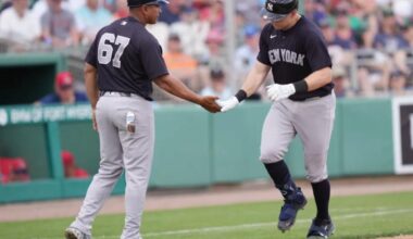 Yankees' Ben Rice makes 412-foot impression with first spring homer